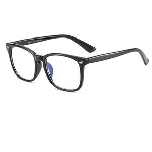 Square frame anti-blue glasses