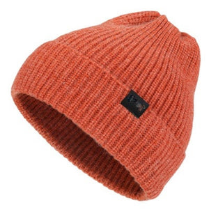 Solid color student all-match dome knitted hat