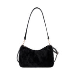 画像をギャラリービューアに読み込む, Urban simple style casual one-shoulder plush small square bag
