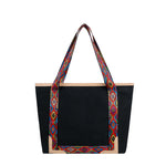 將圖片載入圖庫檢視器 Large-capacity ethnic style one-shoulder handbag
