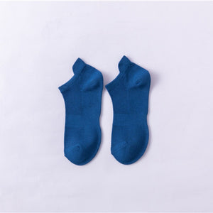 Pure cotton thin all-match deodorant boat socks