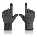 將圖片載入圖庫檢視器 Alpaca fleece outdoor high-elastic business warm gloves
