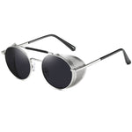 Load image into Gallery viewer, Steampunk metal retro sunglasses
