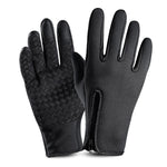 將圖片載入圖庫檢視器 Winter windproof and warm zipper sports waterproof gloves
