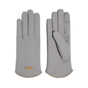 De velvet warm outdoor riding cold-proof plus velvet gloves