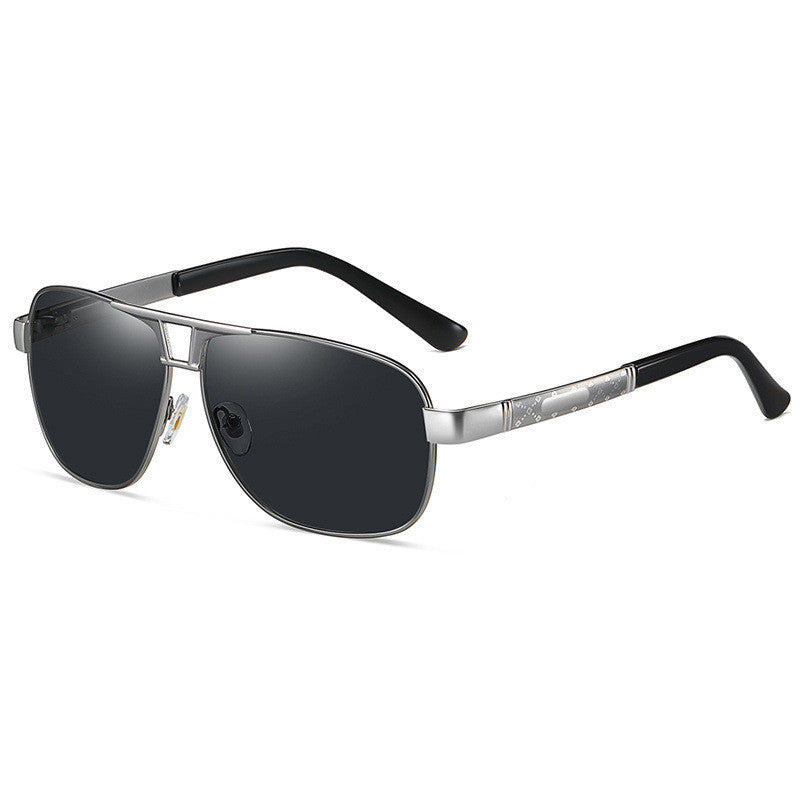 European and American retro big frame sunglasses