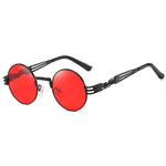 画像をギャラリービューアに読み込む, Steampunk style metal spring-leg sunglasses
