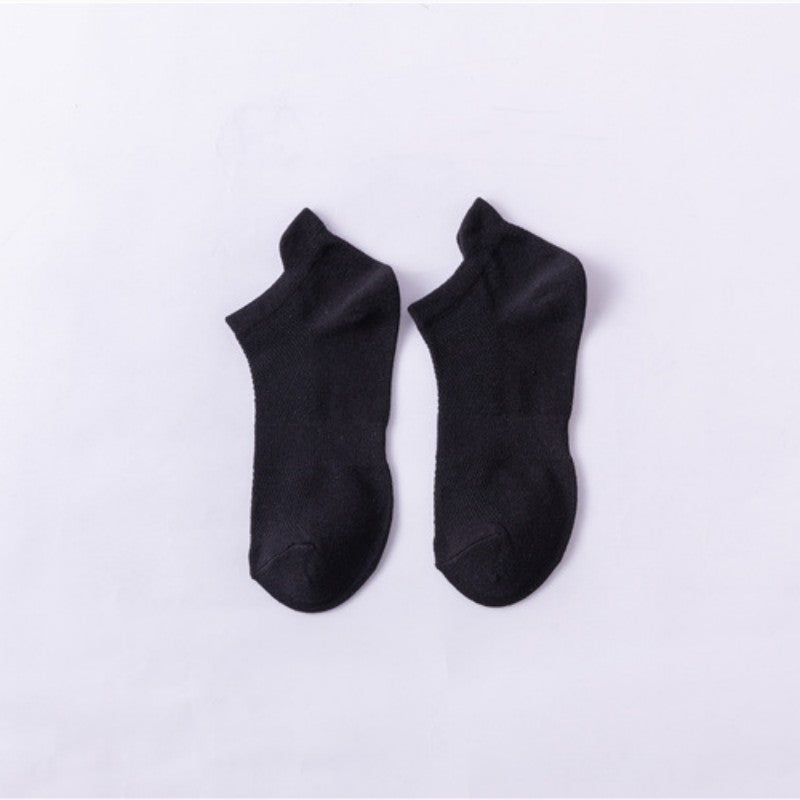 Pure cotton thin all-match deodorant boat socks