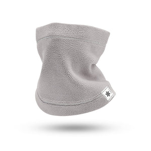 Double-layer windproof ear protection ao grain fleece face mask and bib dual-use