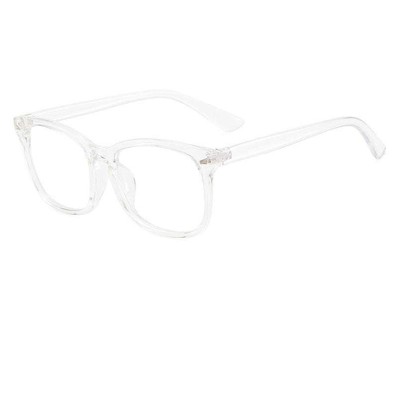 Square frame anti-blue glasses