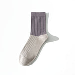 画像をギャラリービューアに読み込む, Advanced color-blocking men&#39;s business combed cotton anti-pilling socks
