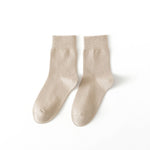 画像をギャラリービューアに読み込む, Pure color all-match high-quality anti-pilling tube socks
