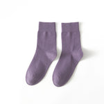 画像をギャラリービューアに読み込む, Pure color all-match high-quality anti-pilling tube socks
