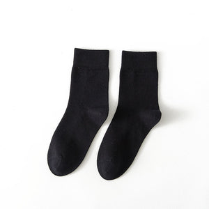 Pure color all-match high-quality anti-pilling tube socks