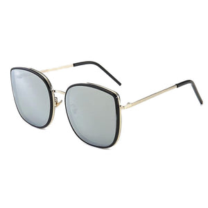 Korean retro big frame sunglasses