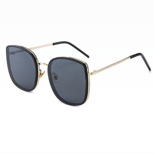 Korean retro big frame sunglasses